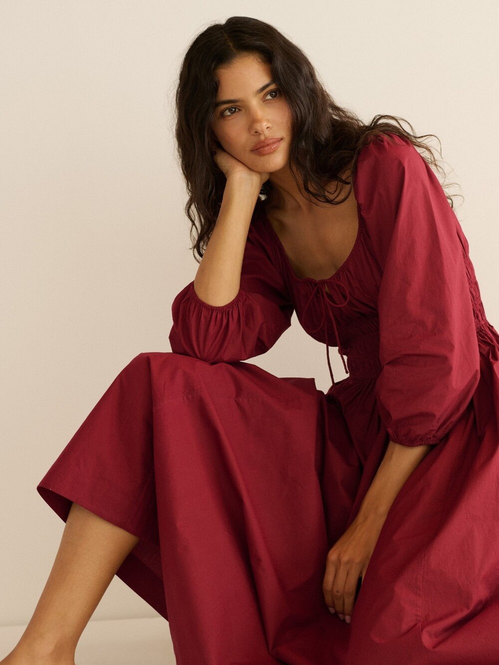 Doen quintessa in currant red, large